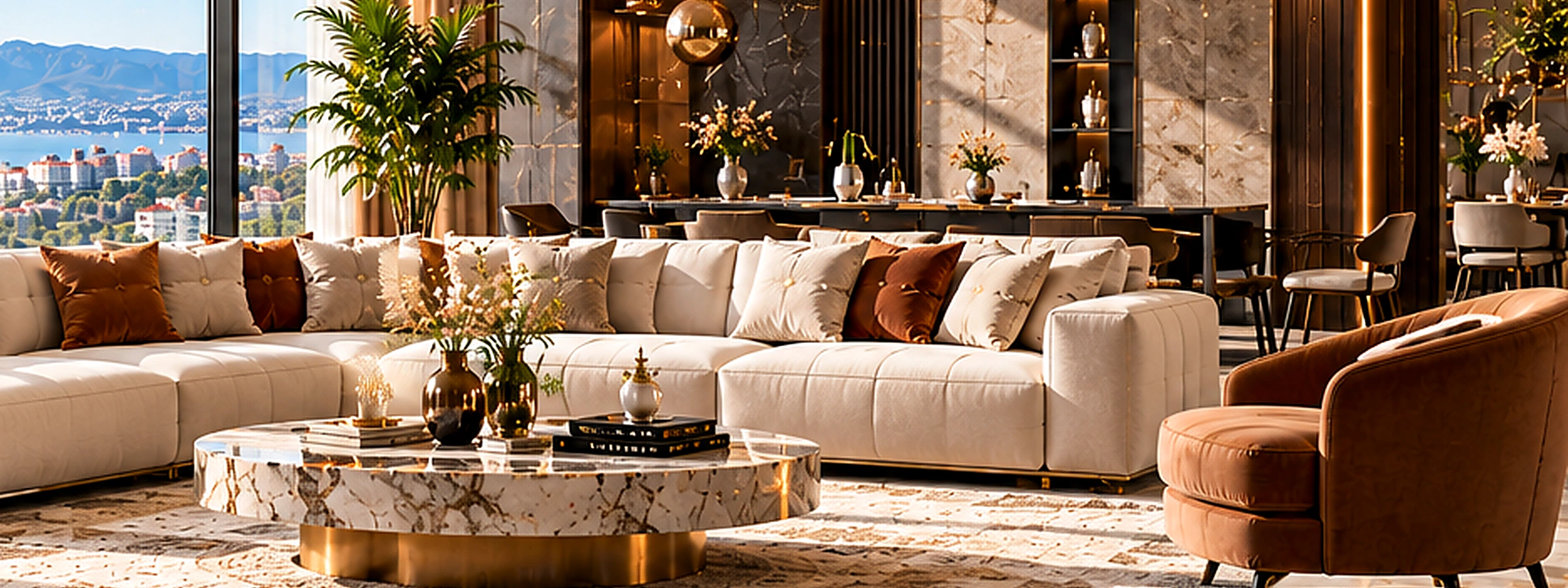 HOME FURNITURE lüks mobilya ve koltuk koleksiyonu ile modern salon